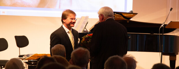 Dr. Thomas Rösch und Prof. Dr. Dr. h.c. Hans Maier, Symposium: Zum Werk Hans Maiers, 23. Juni 2016