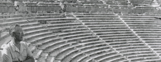 Carl Orff, Athen 1957 Carl Orff, Athen 1957
